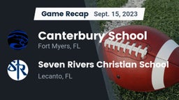 Recap: Canterbury School vs. Seven Rivers Christian School 2023