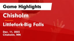 Chisholm  vs Littlefork-Big Falls  Game Highlights - Dec. 11, 2023