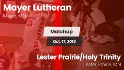 Matchup: Mayer Lutheran High vs. Lester Prairie/Holy Trinity  2018