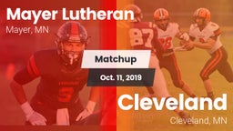 Matchup: Mayer Lutheran High vs. Cleveland  2019