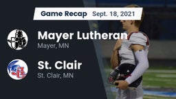 Recap: Mayer Lutheran  vs. St. Clair  2021