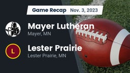 Recap: Mayer Lutheran  vs. Lester Prairie  2023
