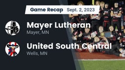 Recap: Mayer Lutheran  vs. United South Central  2023