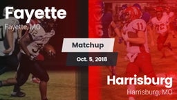 Matchup: Fayette  vs. Harrisburg  2018