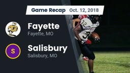 Recap: Fayette  vs. Salisbury  2018