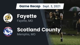 Recap: Fayette  vs. Scotland County  2021
