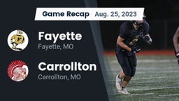 Recap: Fayette  vs. Carrollton  2023
