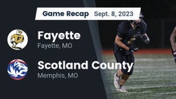 Recap: Fayette  vs. Scotland County  2023