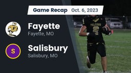 Recap: Fayette  vs. Salisbury  2023