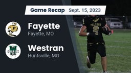 Recap: Fayette  vs. Westran  2023