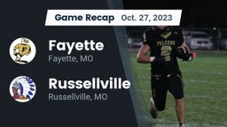 Recap: Fayette  vs. Russellville  2023