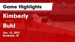 Kimberly  vs Buhl  Game Highlights - Jan. 12, 2023