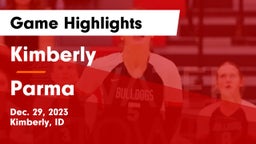 Kimberly  vs Parma  Game Highlights - Dec. 29, 2023