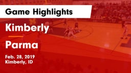Kimberly  vs Parma  Game Highlights - Feb. 28, 2019