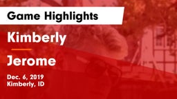 Kimberly  vs Jerome  Game Highlights - Dec. 6, 2019