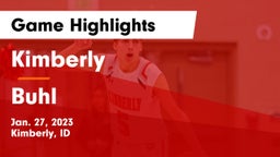Kimberly  vs Buhl  Game Highlights - Jan. 27, 2023