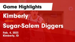 Kimberly  vs Sugar-Salem Diggers Game Highlights - Feb. 4, 2023
