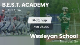 Matchup: B.E.S.T. ACADEMY vs. Wesleyan School 2017