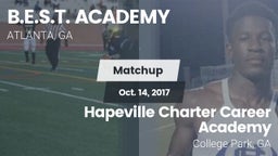 Matchup: B.E.S.T. ACADEMY vs. Hapeville Charter Career Academy 2017