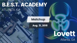 Matchup: B.E.S.T. ACADEMY vs. Lovett  2018