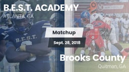 Matchup: B.E.S.T. ACADEMY vs. Brooks County  2018