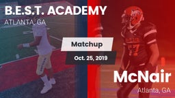 Matchup: B.E.S.T. ACADEMY vs. McNair  2019