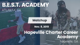 Matchup: B.E.S.T. ACADEMY vs. Hapeville Charter Career Academy 2019