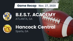 Recap: B.E.S.T. ACADEMY  vs. Hancock Central  2020