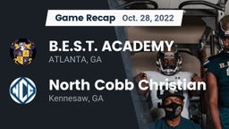 Recap: B.E.S.T. ACADEMY  vs. North Cobb Christian  2022