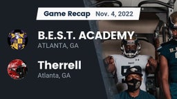 Recap: B.E.S.T. ACADEMY  vs. Therrell  2022