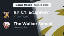 Recap: B.E.S.T. ACADEMY  vs. The Walker School 2023