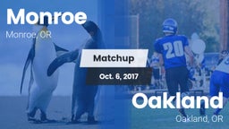 Matchup: Monroe  vs. Oakland  2017