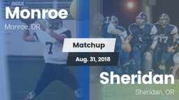 Matchup: Monroe  vs. Sheridan  2018