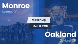 Matchup: Monroe  vs. Oakland  2018