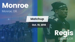 Matchup: Monroe  vs. Regis  2018