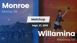 Matchup: Monroe  vs. Willamina  2019