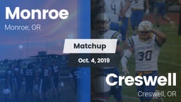 Matchup: Monroe  vs. Creswell  2019