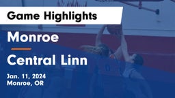 Monroe  vs Central Linn  Game Highlights - Jan. 11, 2024