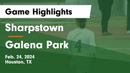 Sharpstown  vs Galena Park  Game Highlights - Feb. 24, 2024