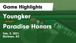Youngker  vs Paradise Honors  Game Highlights - Feb. 5, 2021