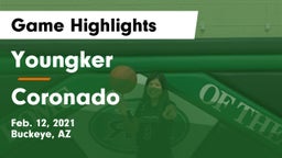 Youngker  vs Coronado  Game Highlights - Feb. 12, 2021