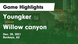 Youngker  vs Willow canyon  Game Highlights - Dec. 20, 2021
