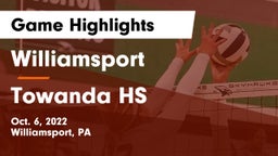 Williamsport  vs Towanda HS Game Highlights - Oct. 6, 2022