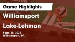 Williamsport  vs Lake-Lehman  Game Highlights - Sept. 30, 2023