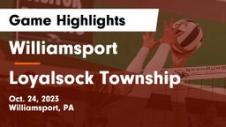 Williamsport  vs Loyalsock Township  Game Highlights - Oct. 24, 2023