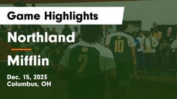 Northland  vs Mifflin  Game Highlights - Dec. 15, 2023
