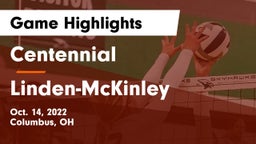 Centennial  vs Linden-McKinley  Game Highlights - Oct. 14, 2022
