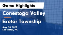 Conestoga Valley  vs Exeter Township  Game Highlights - Aug. 28, 2023