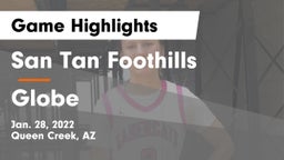 San Tan Foothills  vs Globe  Game Highlights - Jan. 28, 2022