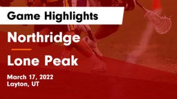 Northridge  vs Lone Peak  Game Highlights - March 17, 2022